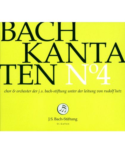 Bach Kantaten No 4