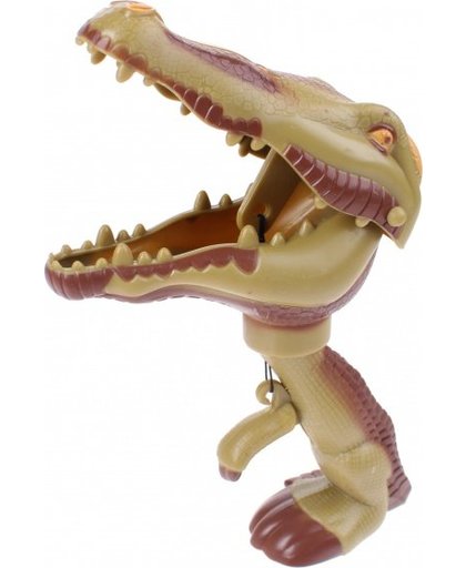 Toi Toys dinosaurusfiguur met bewegende bek groen 18 cm