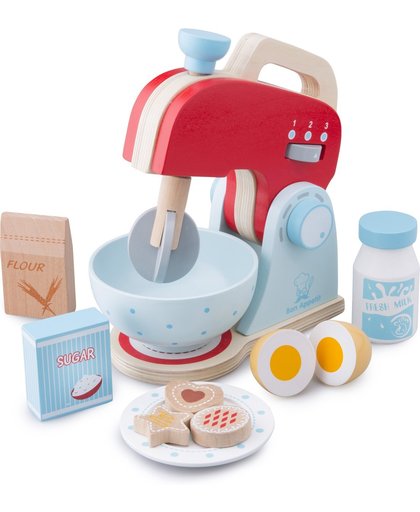New Classic Toys - Speelgoed Mixer - Inclusief Accessoires - Rood