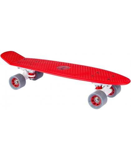 Nijdam skateboard Flipgrip 57 cm rood