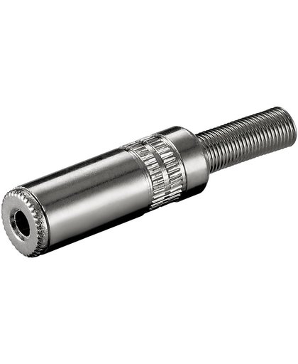 S-Impuls 3,5mm Jack (v) connector - metaal - 2-polig / mono