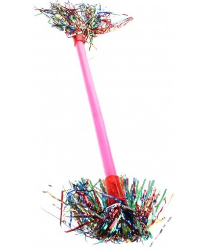 Toi Toys cheerleader twirl stok met lichteffect 55 cm roze