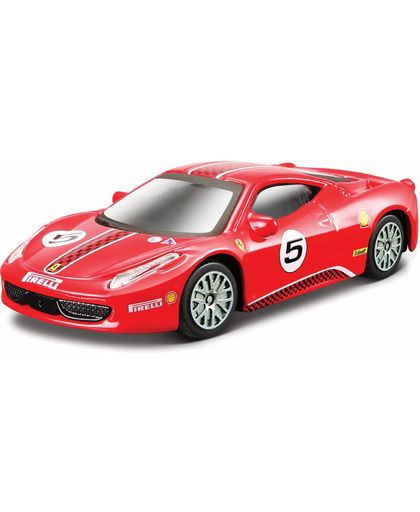 Auto Bburago Ferrari 458 Challenge schaal 1:43