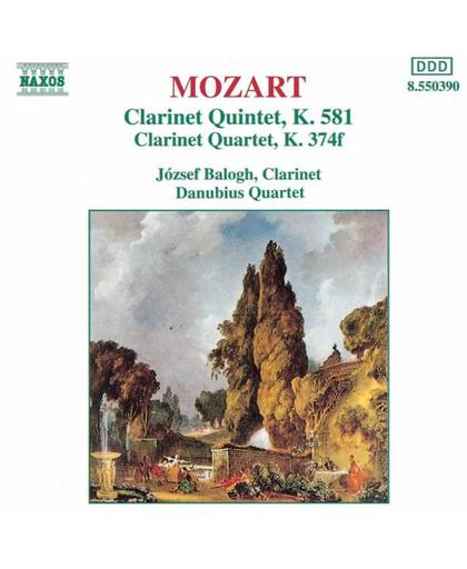 Mozart: Clarinet Quintet, Clarinet Quartet / Jozsef Balogh