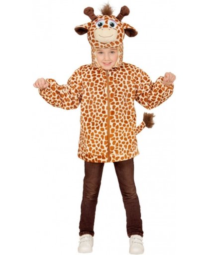 Giraffe verkleed vest voor kinderen 98