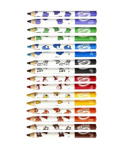 Crayola Mini Kids: dikke kleurpotloden 8 stuks