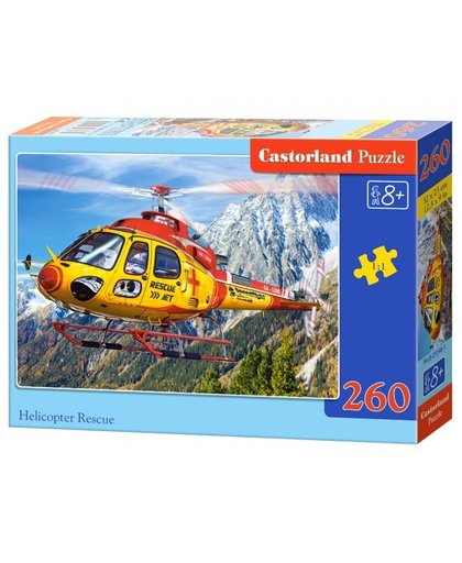 Castorland legpuzzel Helicopter Rescue 260 stukjes