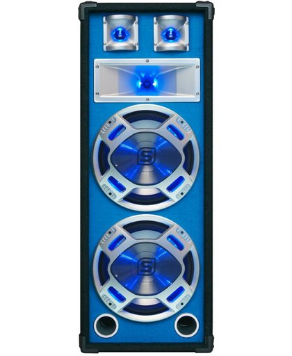 SkyTec Disco Pa Speaker 2x 10" 800w Led