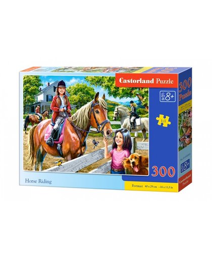 Castorland legpuzzel Horse Riding 300 stukjes