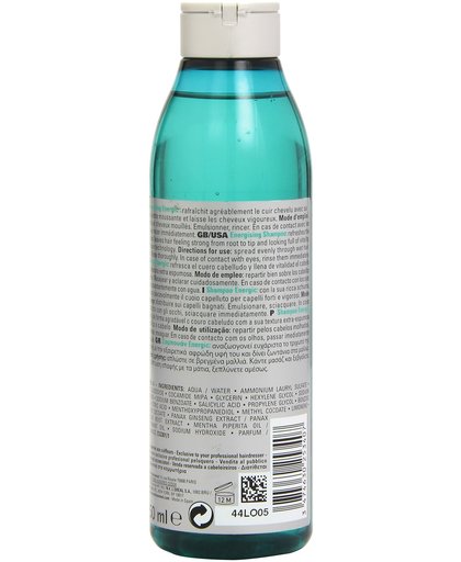 Shampoo Homme Energic L&apos;Oreal Expert Professionnel 250 ml