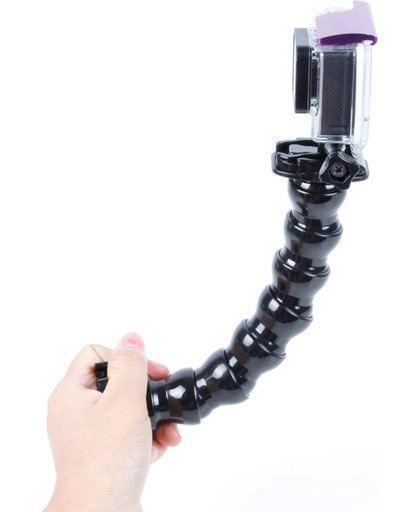 TMC 7 JOINT 360 graden draaibaar Verstelbare Hals voor GoPro Hero 4 / 3+ / 3 / 2 / 1 Flex Montageklem (zwart)