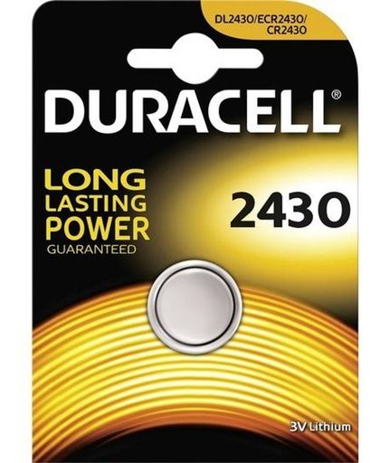 Duracell 2430 CR2430 DL2430 3v Lithium Batterij- 10 stuks