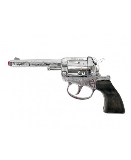 Gonher Speelgoed revolver cowboy 100 schots zilver