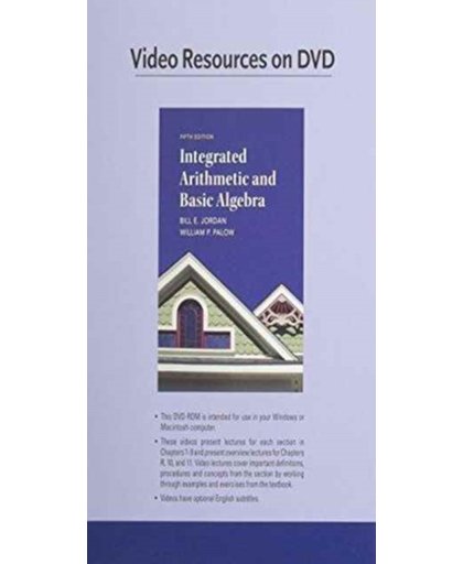 Video Lectures on DVD for Integrated Arithmetic and Basic Algebra