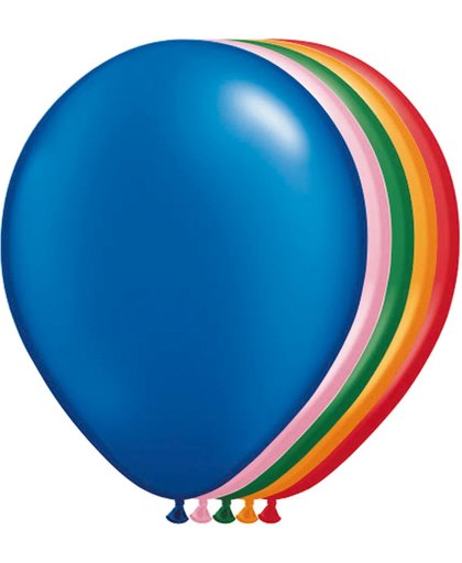 Gekleurde Ballonnen 13cm 100 stuks