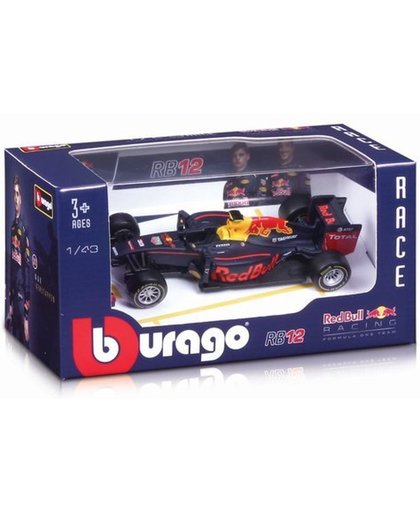 Bburago Max Verstappen Red Bull RB12 2016 Formule 1 - Schaalmodel 1:43