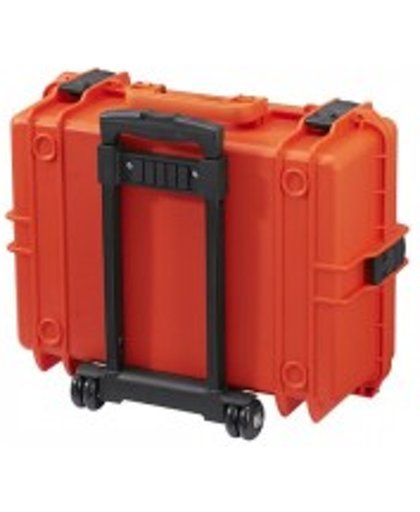 Gaffergear Case 050 oranje trolley uitvoering Met klittenband vakverdeling