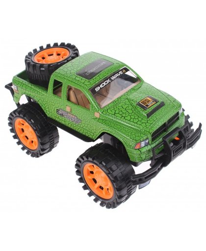 Toi Toys monstertruck 23 cm groen