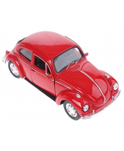 Welly schaalmodel Volkswagen Kever rood