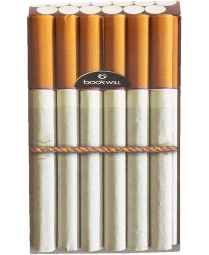 Sigarettenpakje hoesje met touw print