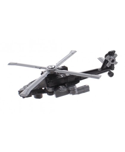 Toi Toys Roboforces Helikopter 7 cm zwart/grijs