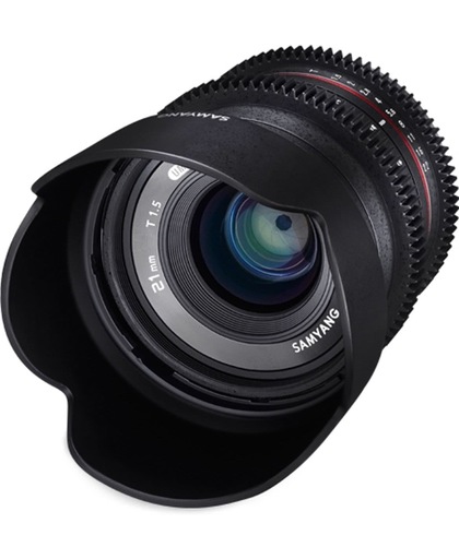 Samyang 21mm T1.5 Cine Ed As Umc Cs - Prime lens - geschikt voor Sony Systeemcamera