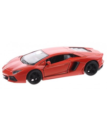 Welly schaalmodel Nex Lamborghini die cast rood 11 cm