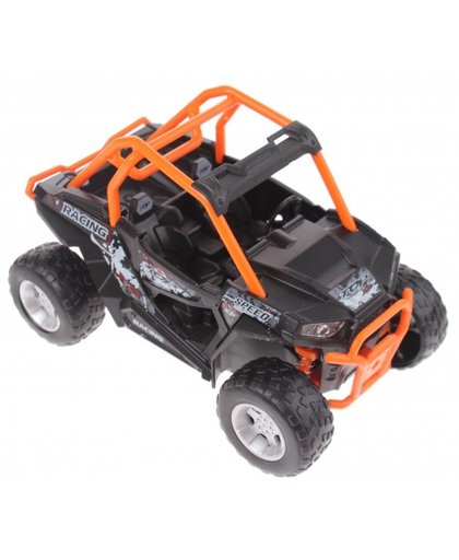 Toi Toys race buggy met licht en geluid 13 cm zwart