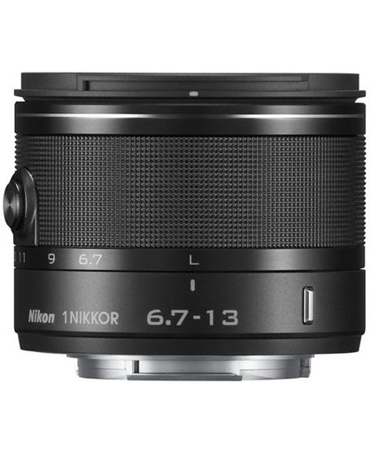 Nikon 1 Nikkor VR 6.7-13mm - f/3.5-5.6 - Zwart - geschikt voor Nikon systeemcamera's