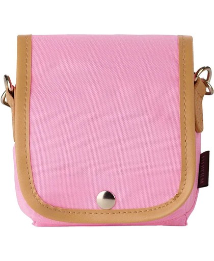 Fujifilm Instax Mini tas (roze) - Geschikt voor Instax Mini 8 & 9 - met draagband