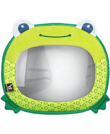 Benbat - Frog - Baby Auto Spiegel met brede kijkhoek - Benbat Travel Friends - Groen