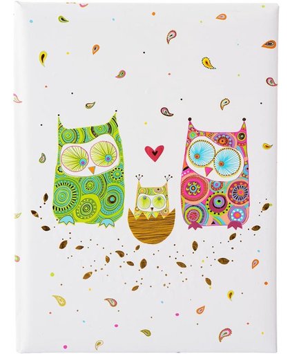 Goldbuch Owl family baby dagboek
