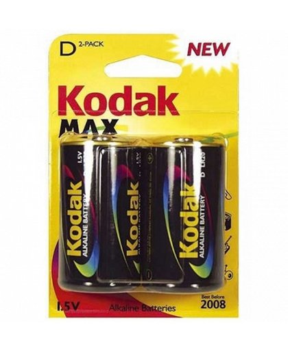 Alkalinebatterij Kodak LR20 1,5 V (2 pcs)