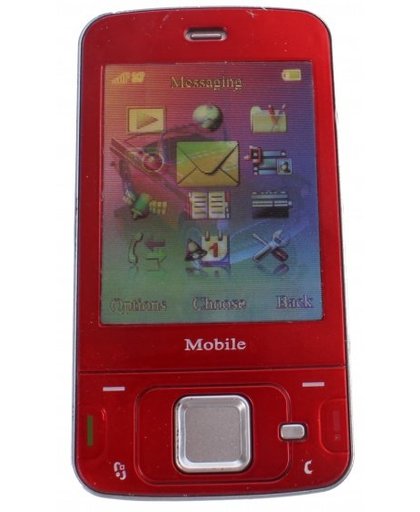 Johntoy mobiele speelgoed telefoon rood 13 x 5.5