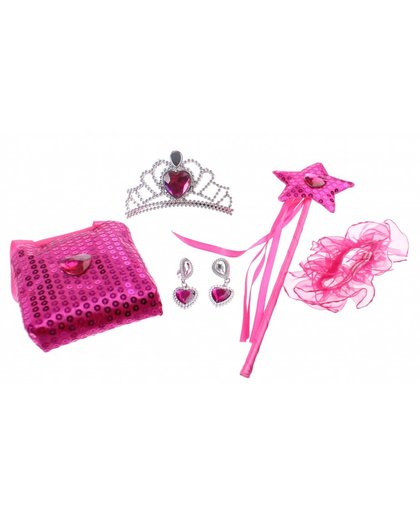 Johntoy Princess Secret giftset roze 5 delig