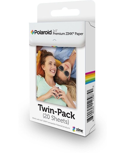 Polaroid Premium ZINK Zero Film voor Polaroid camera's en printers - 20 stuks