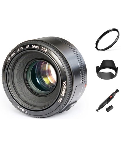 Yongnuo EF 50mm F1.8 autofocus lens Canon camera EF EF-S