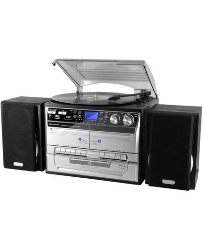 Soundmaster MCD 4500 -Home audio set met USB - Zwart/Zilver