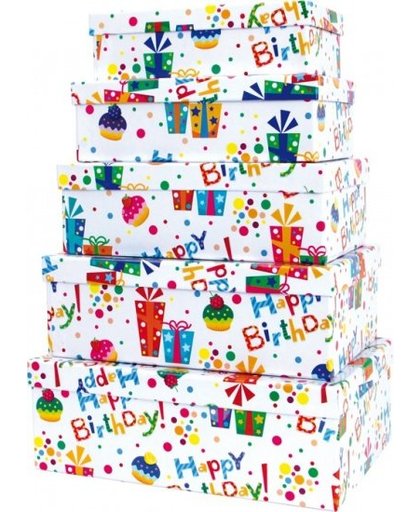 Small Foot Happy Birthday Box Set Van 5