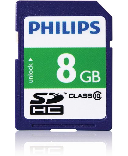 Philips SD-kaarten FM08SD45B/10 flashgeheugen