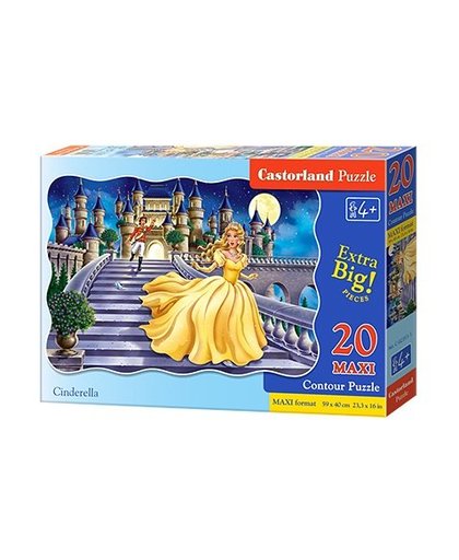 Castorland legpuzzel Cinderella 20 stukjes Maxi