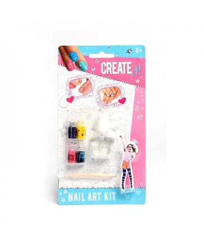 Create It! nagels versierset
