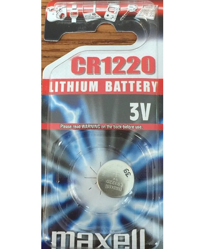 Maxell Lithium batterij CR1220 3V  1st