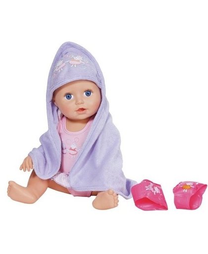 Zapf Creation Baby Annabell Learns to Swim roze 43 cm 4 delig