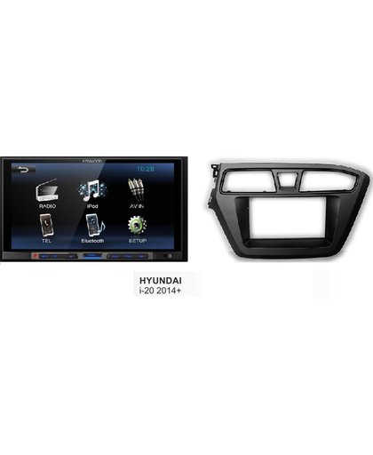 Hyundai I-20 2014 en hoger kenwood autoradio met bluetooth