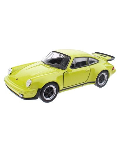 Toi Toys schaalmodel Porsche 911 Turbo lime