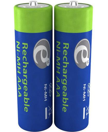 NiMH rechargeable AA batteries pcs blister pack