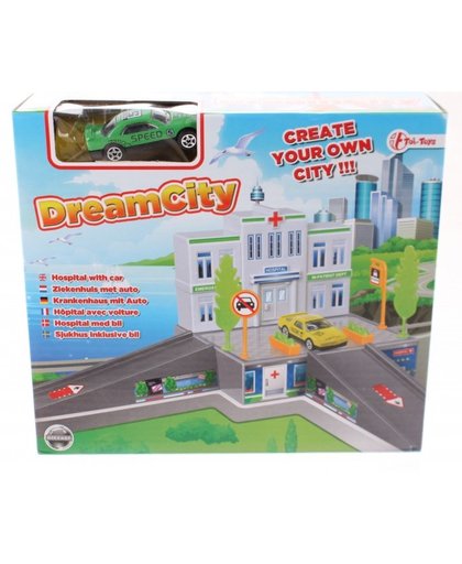 Toi Toys racebaan Dream City Hospital