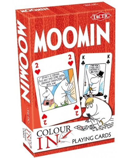 Tactic Speelkaarten Colour In Moomin