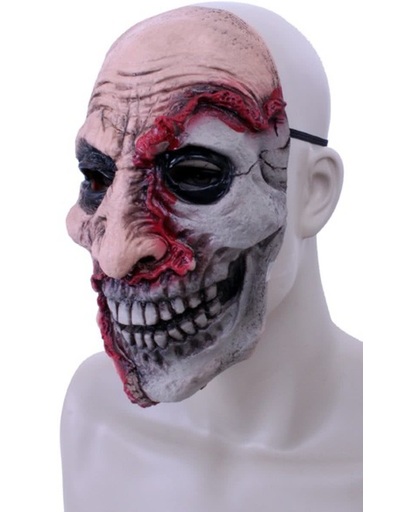 Horror masker latex half dood